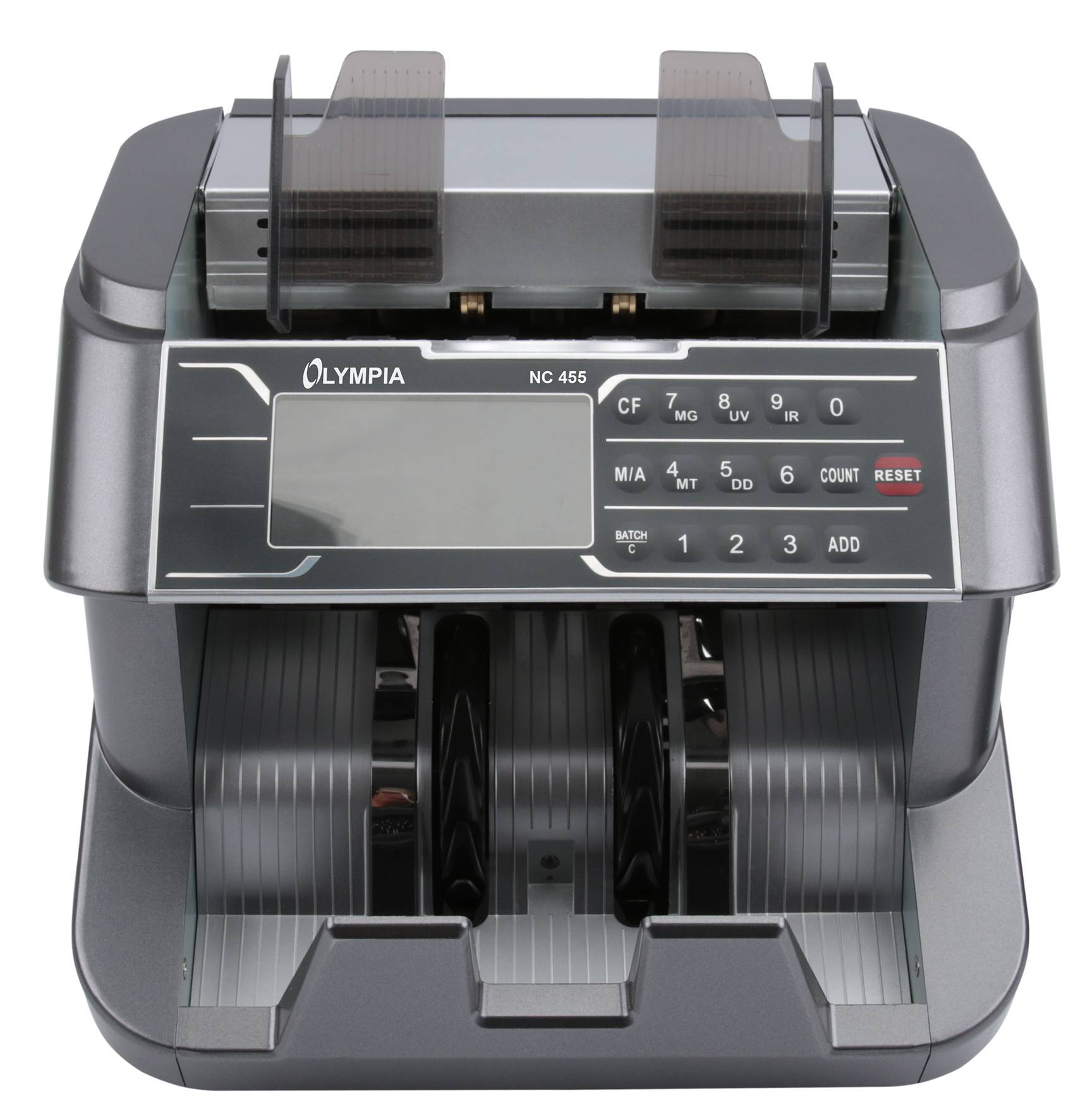 Olympia NC 455, 257 mm, 228 mm, 249 mm, 6,8 kg, AC, 90 W