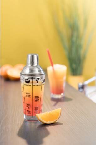 Xavax 00111550, 0,4 l, Glas, Edelstahl, Silber, Transparent, 8,5 cm, 155 mm