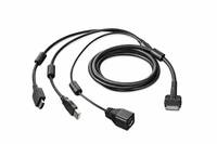 Wacom ACK42012, Replacement cable, Wacom, DTK1152, DTK1651, Schwarz, 1 Stück(e)