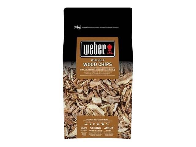 Weber WHISKEY - Räucherholz, Chips - für BBQ-Grill