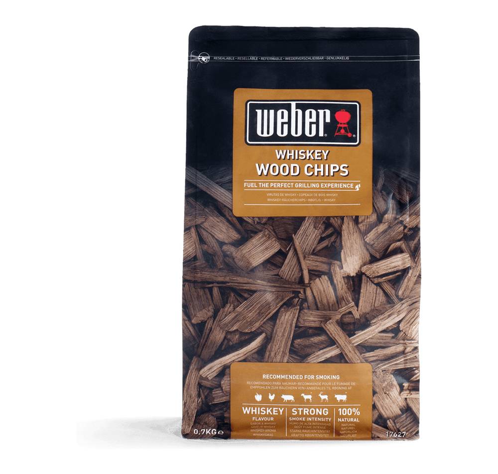 Weber WHISKEY - Räucherholz, Chips - für BBQ-Grill