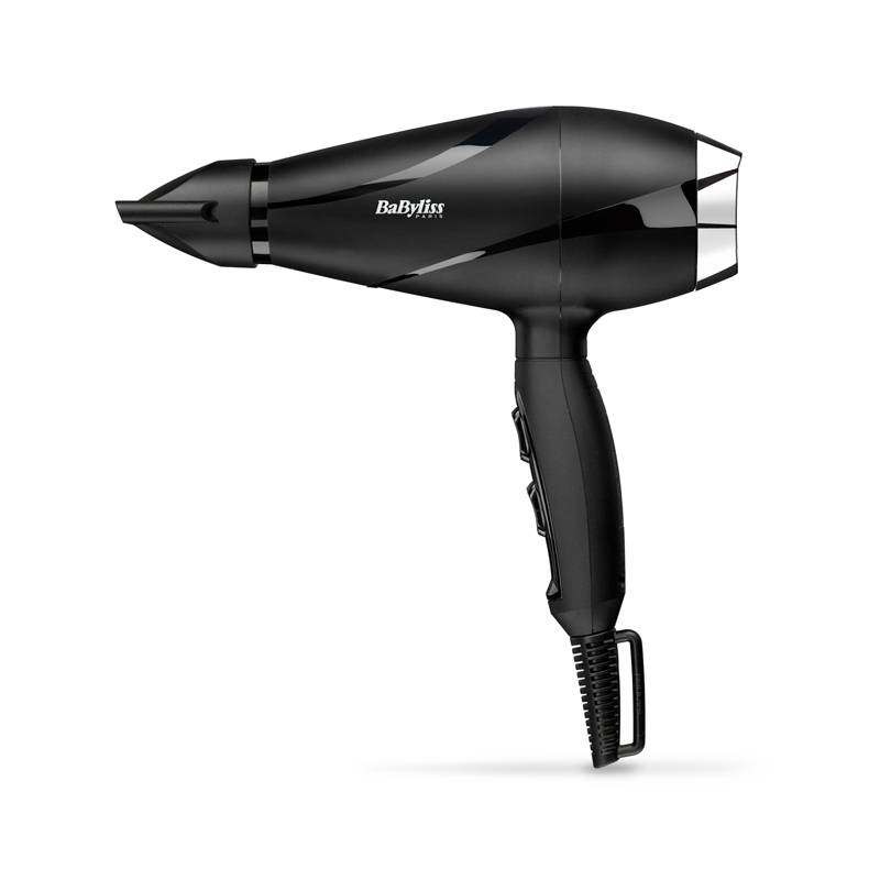BaByliss PRO 2200, 1100 m/s, Schwarz, Einfarbig, Hängender Ring, 2,8 m, Italien