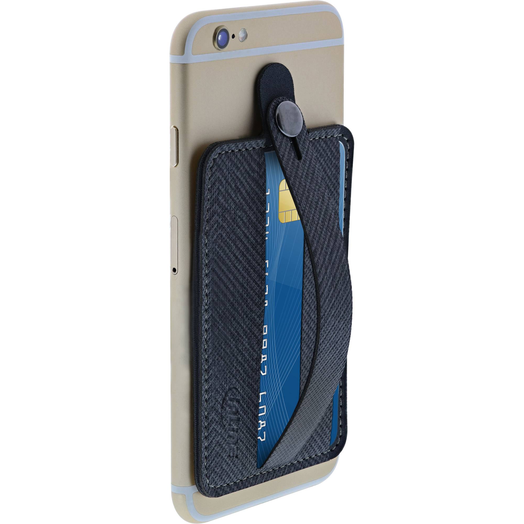 INLINE - Smartphone Kreditkarten-Tasche - mit Handschlaufe - schwarz