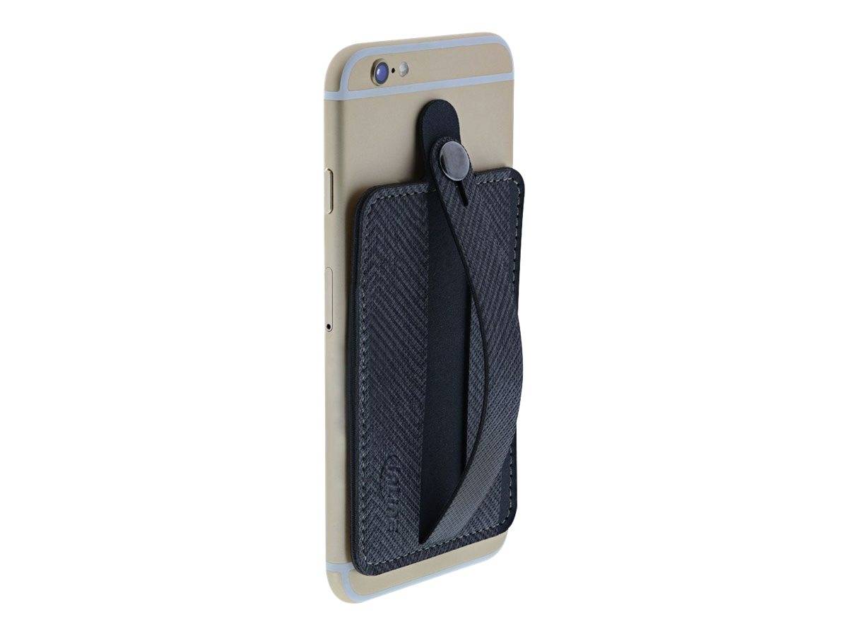 INLINE - Smartphone Kreditkarten-Tasche - mit Handschlaufe - schwarz