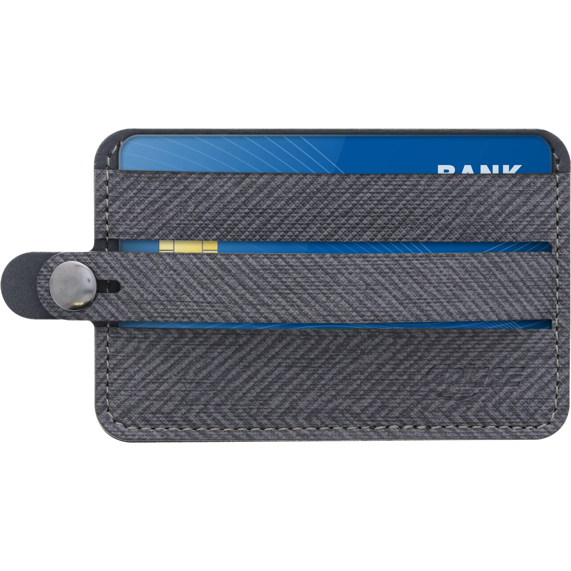 INLINE - Smartphone Kreditkarten-Tasche - mit Handschlaufe - schwarz