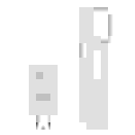 Cellularline Starter Kit, Cover, Apple, iPhone 13, 15,5 cm (6.1 Zoll), Transparent, Weiß