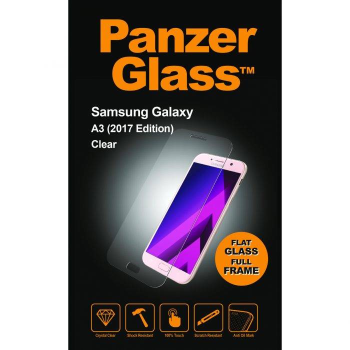 PanzerGlass - Bildschirmschutz für Handy - für Samsung Galaxy A3 (2017)