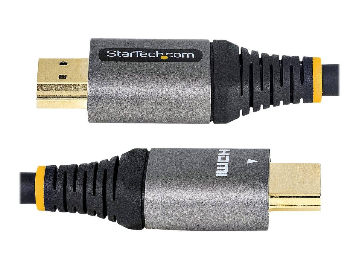 StarTech.com 16ft (5m) HDMI 2.1 Cable, Certified Ultra High Speed HDMI Cable 48Gbps, 8K 60Hz/4K 120Hz HDR10+ eARC, Ultra HD 8K HDMI Cable/Cord
