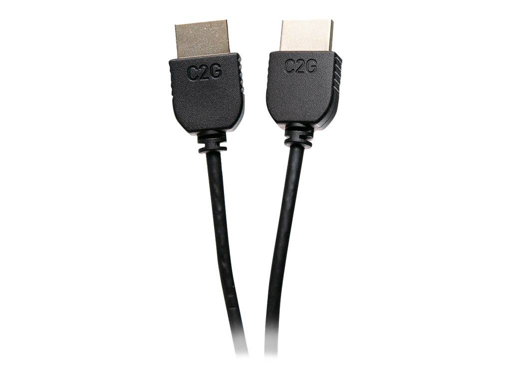 C2G 2ft 4K HDMI Cable - Ultra Flexible Cable with Low Profile Connectors - HDMI-Kabel - HDMI (M)
