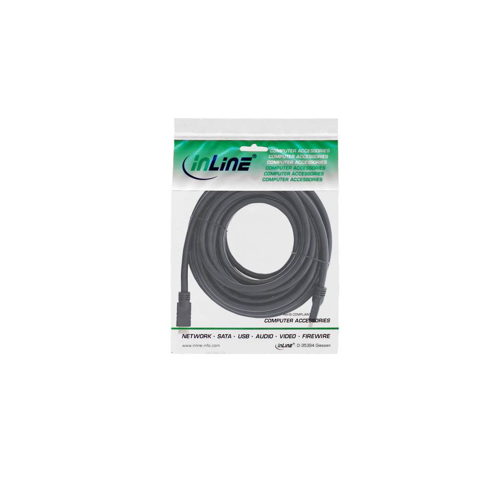INLINE - HiD HDMI Kabel - HDMI-HS mit Eth, - Premium - 4K2K - ST / ST - gold - 5m