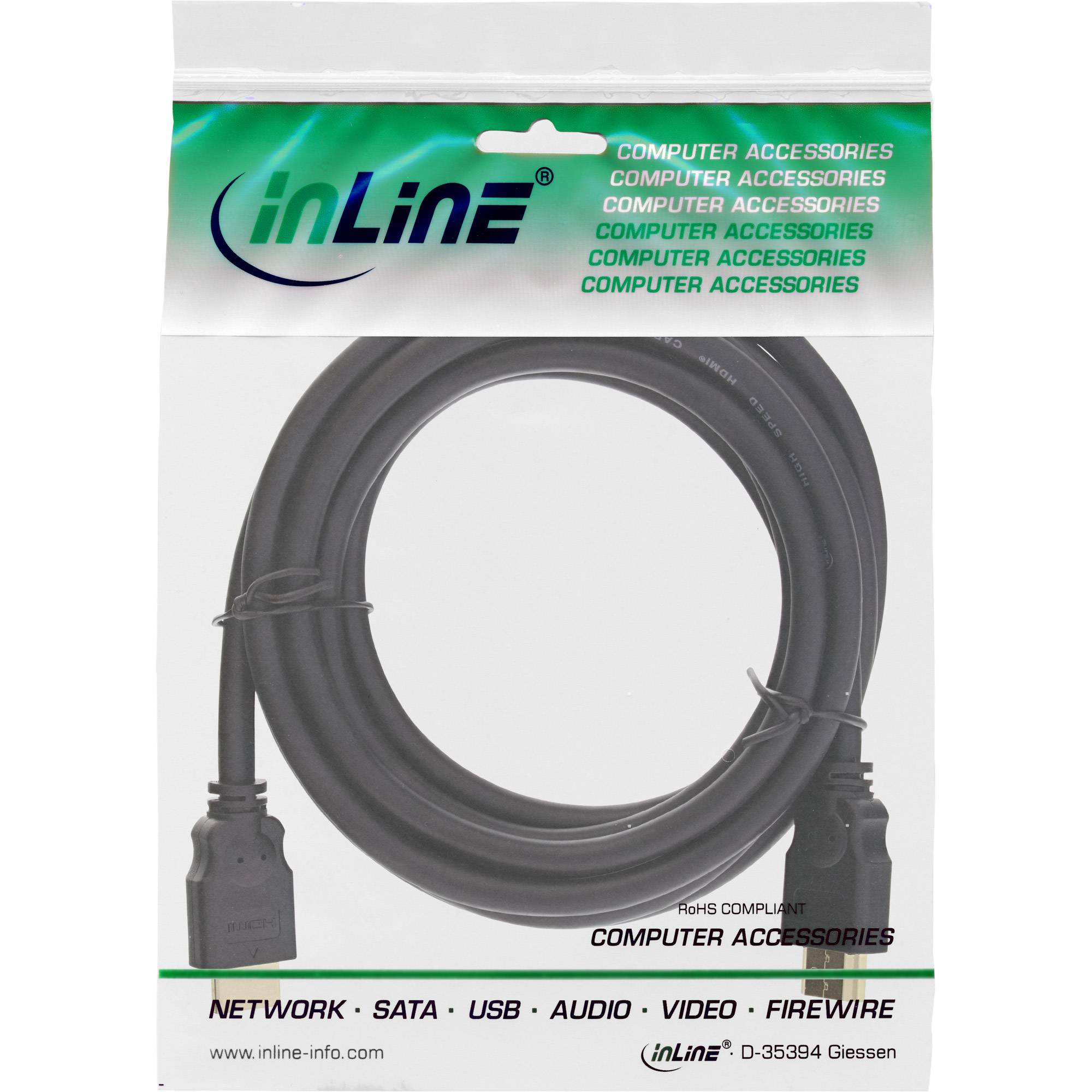 InLine - HDMI-Kabel - HDMI männlich bis HDMI männlich