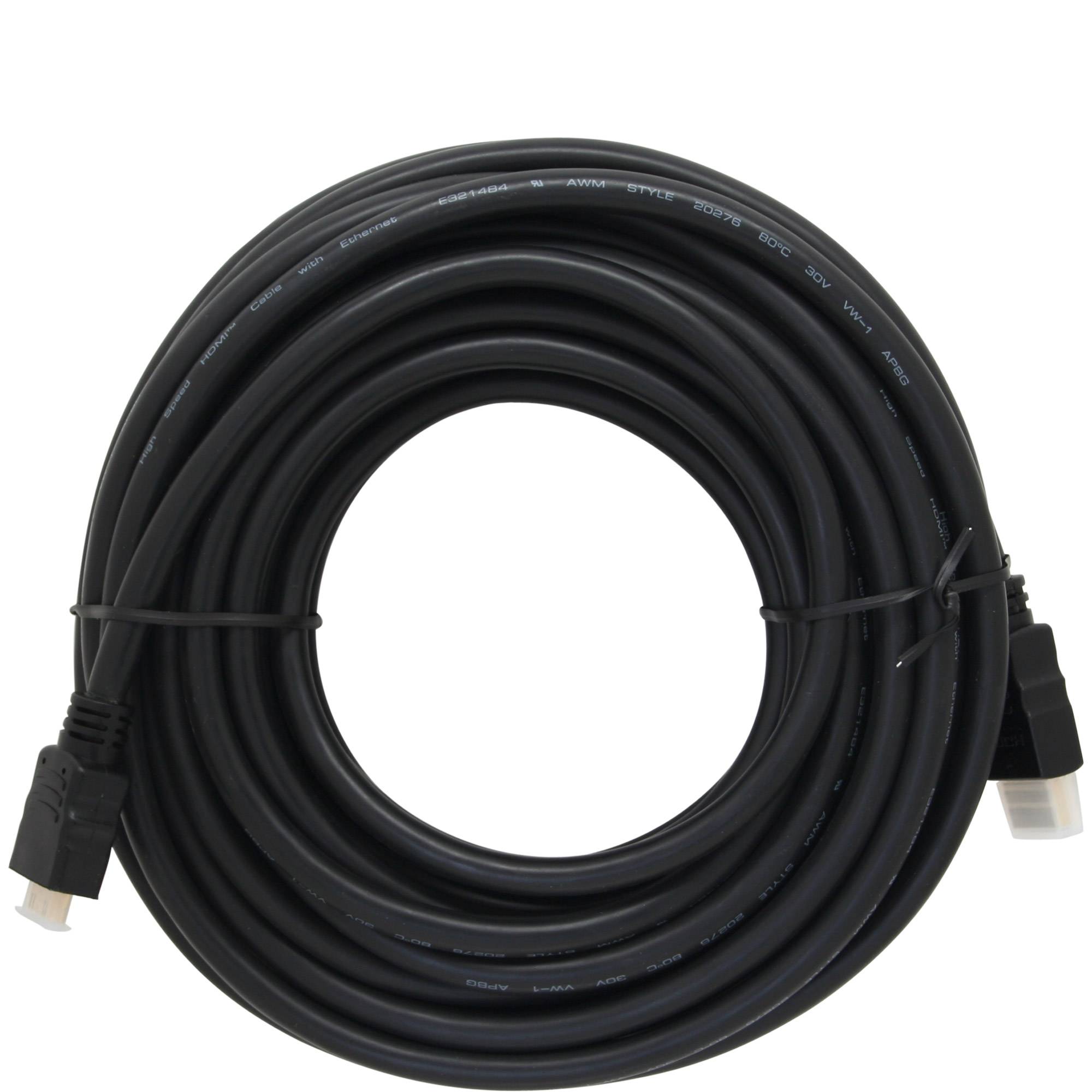 INLINE - High Speed HDMI Mini Kabel - Stecker A auf C - verg. Kont. - schwarz - 10m
