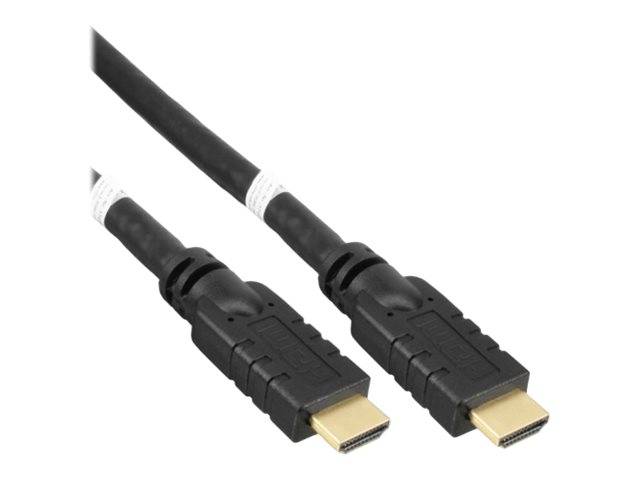 InLine High Speed - HDMI mit Ethernetkabel - HDMI männlich bis HDMI männlich
