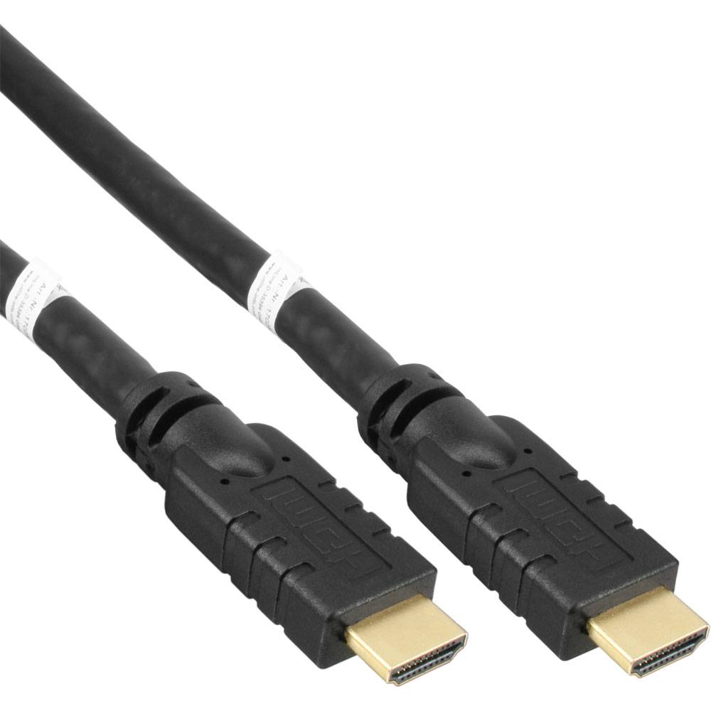 InLine High Speed - HDMI mit Ethernetkabel - HDMI männlich bis HDMI männlich