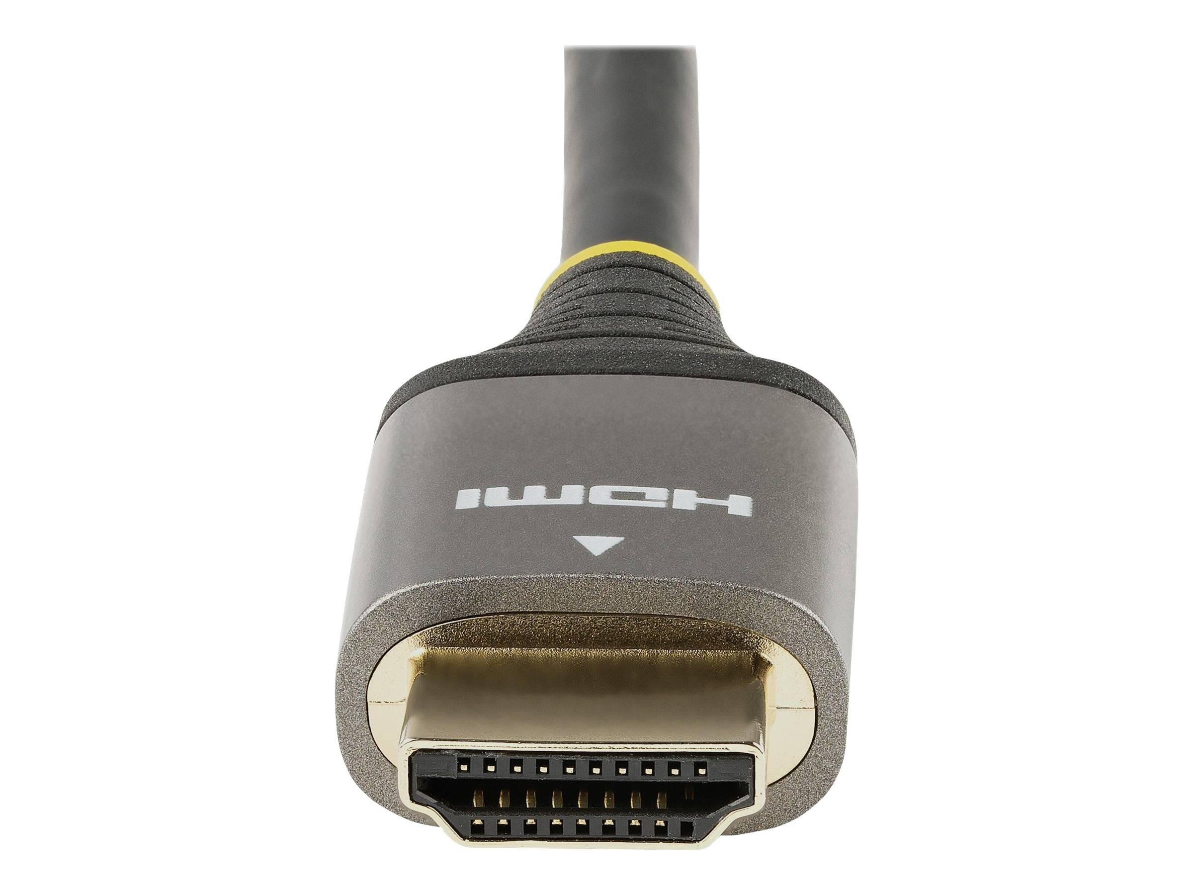 StarTech.com 1m Premium zertifiziertes HDMI 2.0 Kabel - High Speed Ultra HD 4K 60Hz HDMI Kabel mit Ethernet - HDR10, ARC