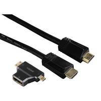 Hama High Speed HDMI with Ethernet - Highspeed Video-/Audio-/Netzwerkkabelsatz