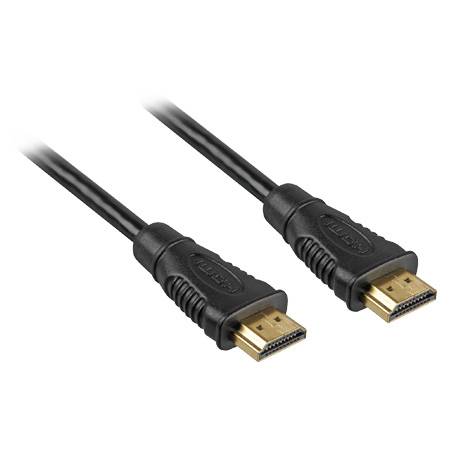 Sharkoon - HDMI-Kabel mit Ethernet - HDMI männlich zu HDMI männlich
