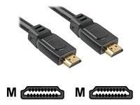 Sharkoon HDMI Premium Cable - HDMI-Kabel - HDMI männlich zu HDMI männlich