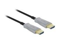 Delock High Speed - HDMI-Kabel - HDMI männlich zu HDMI männlich - 50 m - Glasfas