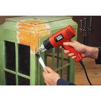 Black & Decker KX1650, Rot, 740 l/min, 600 °C, 570 l/min, 460 °C, AC