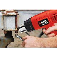 Black & Decker KX1650, Rot, 740 l/min, 600 °C, 570 l/min, 460 °C, AC