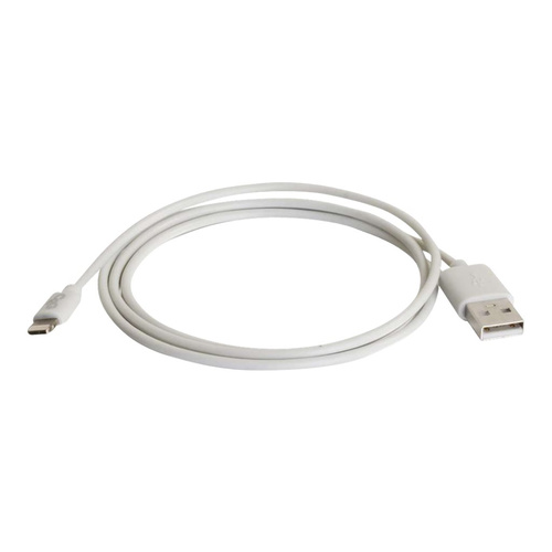 C2G USB A Male to Lightning Male Sync and Charging Cable - Lightning-Kabel - Lightning (M)
