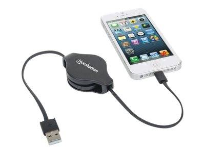 Manhattan iLynk Charge/Sync USB Cable - Lightning-Kabel - Lightning (M)