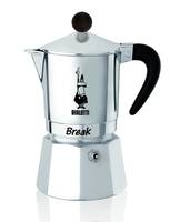 Bialetti Break, Mokka-Kanne, Aluminium, Aluminium, 6 Tassen