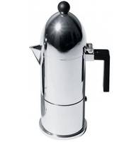 Alessi A9095/6 B, Mokka-Kanne, Aluminium, Aluminium, 100 mm, 285 mm