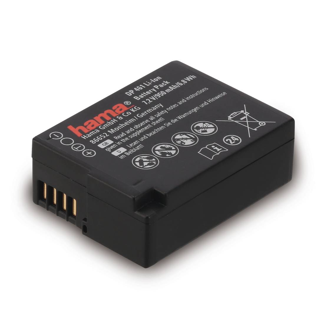 Hama DP 461 - Batterie - Li-Ion - 950 mAh - 6.8 Wh