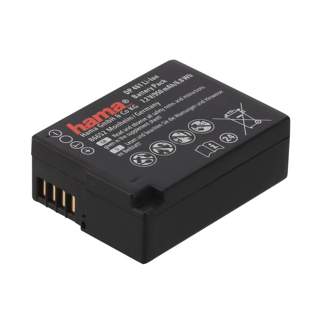 Hama DP 461 - Batterie - Li-Ion - 950 mAh - 6.8 Wh