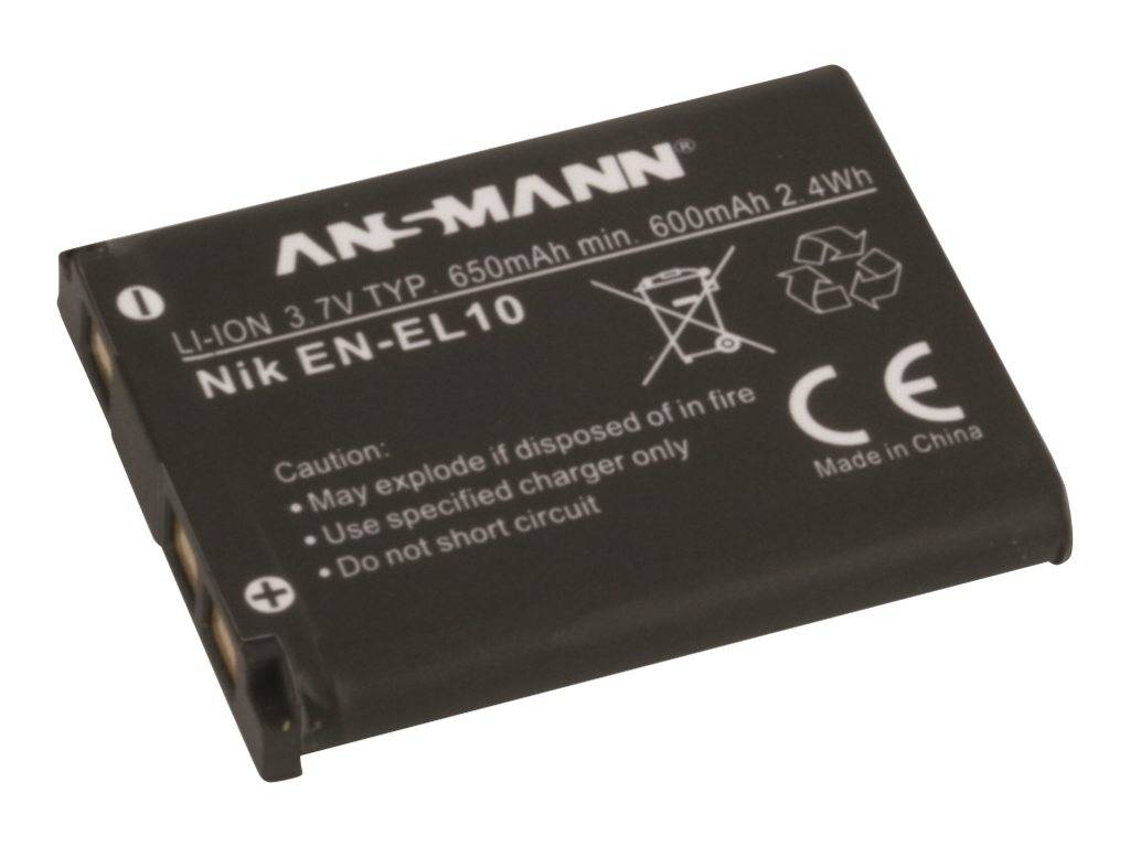 ANSMANN A-Nik EN EL 10 - Batterie - Li-Ion - 650 mAh
