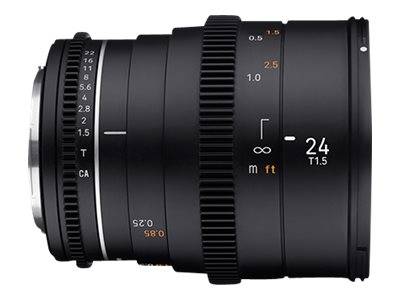 Samyang - Weitwinkelobjektiv - 24 mm - T1.5 VDSLR MK2