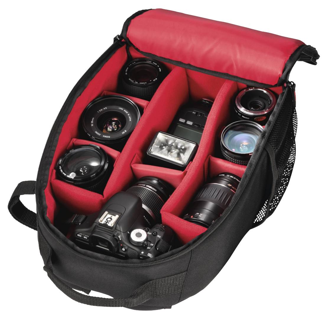 Hama "Samara" 170 - Rucksack für Digitalkamera mit Objektiven