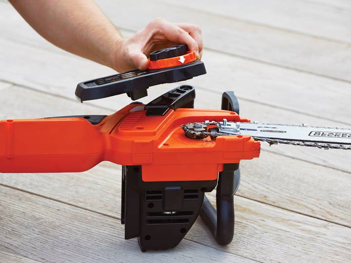 Black & Decker GKC1825L20, 25 cm, 3,5 m/s, Schwarz, Orange, Batterie/Akku, 2 Ah, 3,1 kg