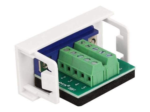 Delock - Easy 45 - Einrastmodul - 9-polige D-Sub (Buchse)