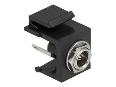 Delock Keystone module - Modulare Eingabe - DC-Stromversorgungsbuchse 5,5 mm (ID: 2,5 mm)