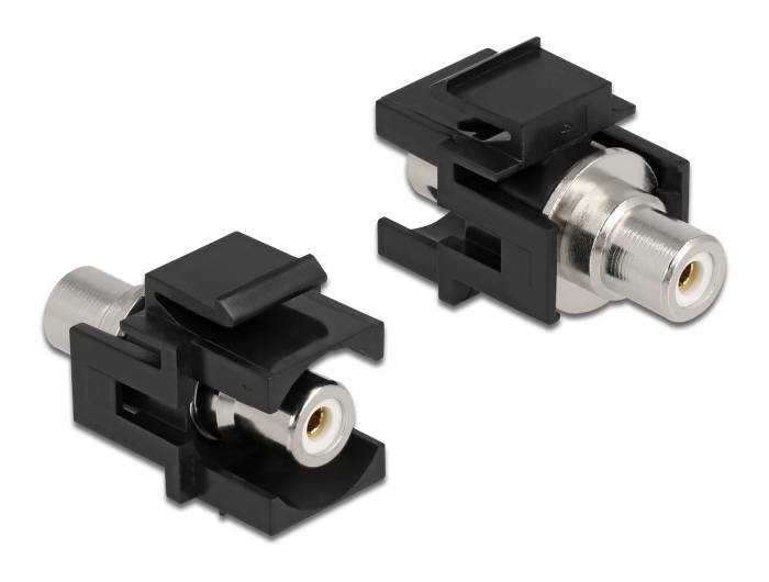 Delock Keystone Module RCA female > RCA female - Modularer Einschub (Kopplung)