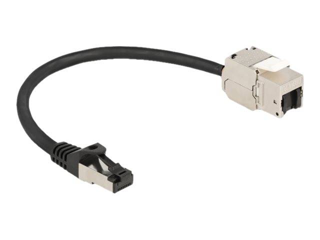 Delock - Netzwerkkabel - RJ-45 (M) bis RJ-45 (W)