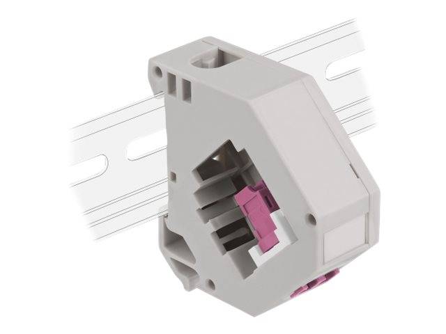 Delock - Keystone Jack-DIN-Adapter für Schienenmontage