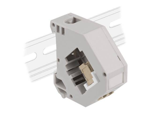 Delock - Keystone Jack-DIN-Adapter für Schienenmontage