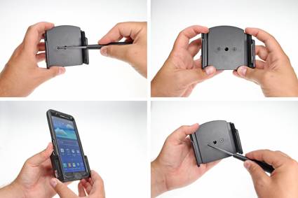 Brodit Passive holder with tilt swivel - Halterung für Kfz für Handy