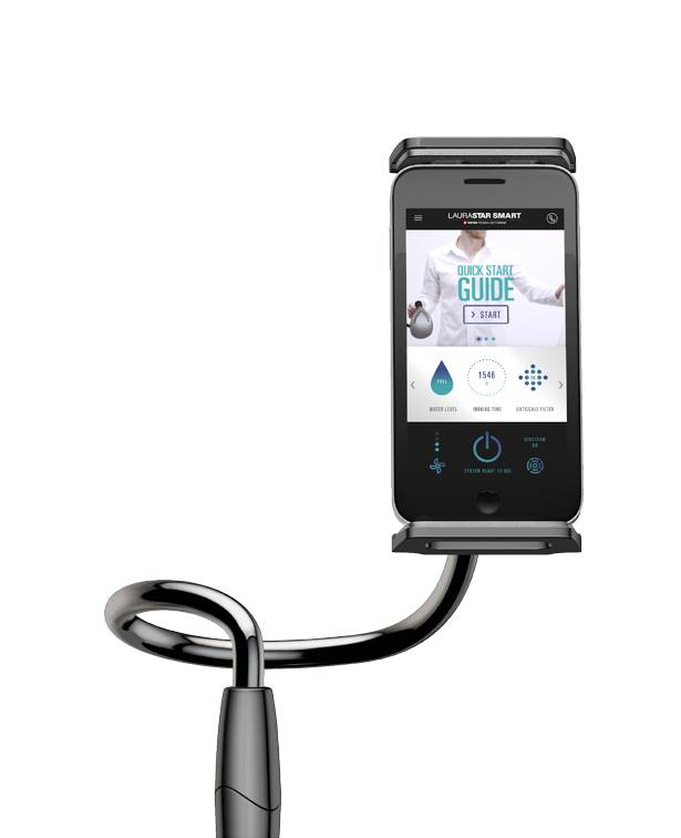 LauraStar 722.0001.898, Handy/Smartphone, Aktive Halterung, Auto, Indoor, Schwarz