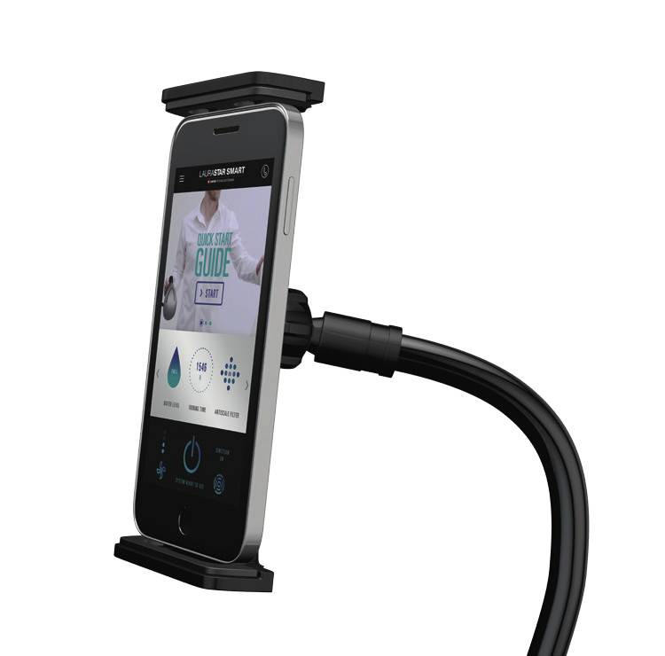 LauraStar 722.0001.898, Handy/Smartphone, Aktive Halterung, Auto, Indoor, Schwarz