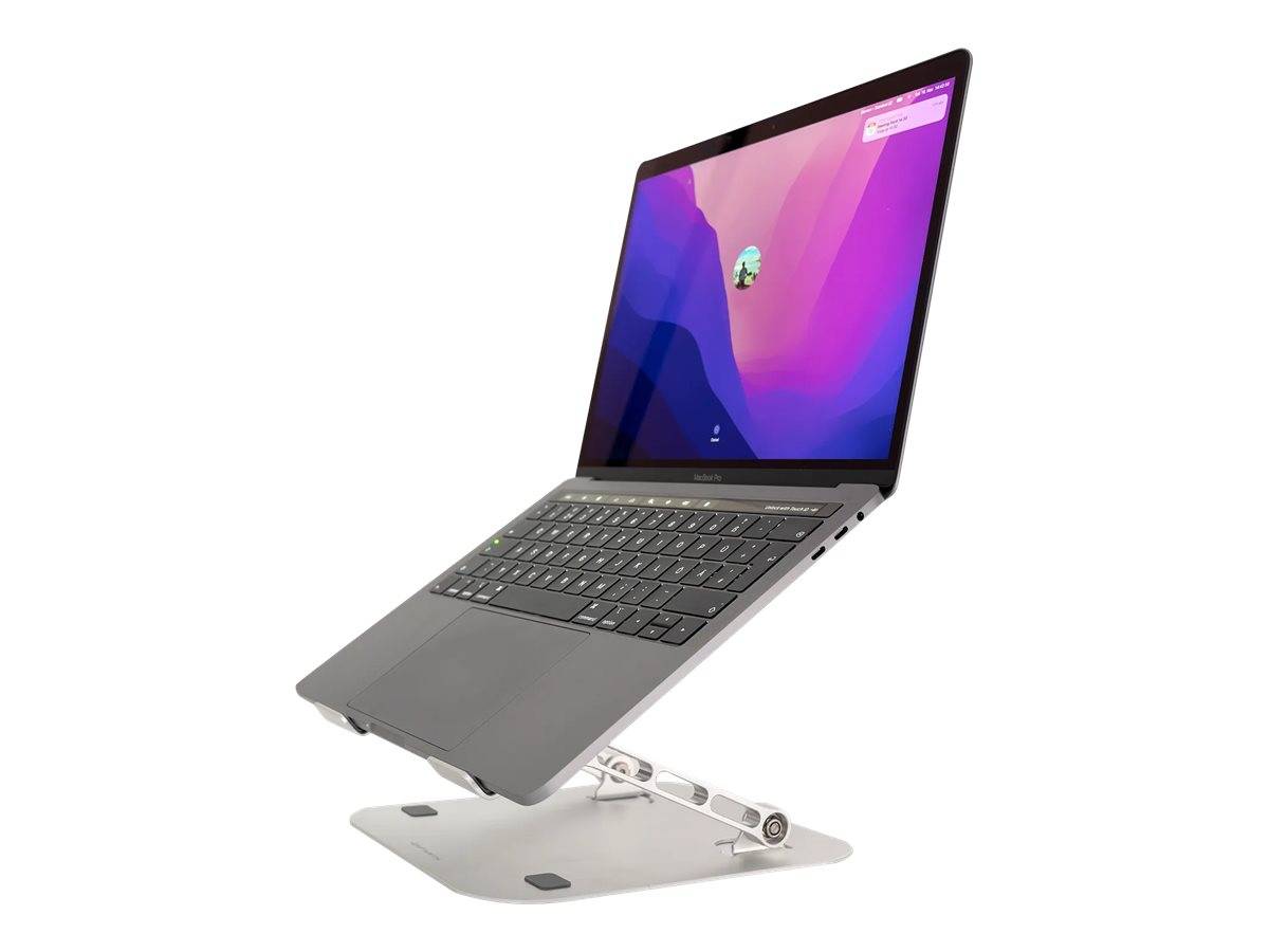 4smarts Tisch Ständer ErgoFix H22 für Laptops silber