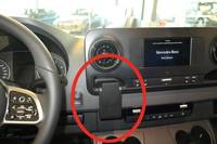 Brodit 213556, Tragbarer Rechner, Handy/Smartphone, Navigator, Passive Halterung, Auto, Schwarz