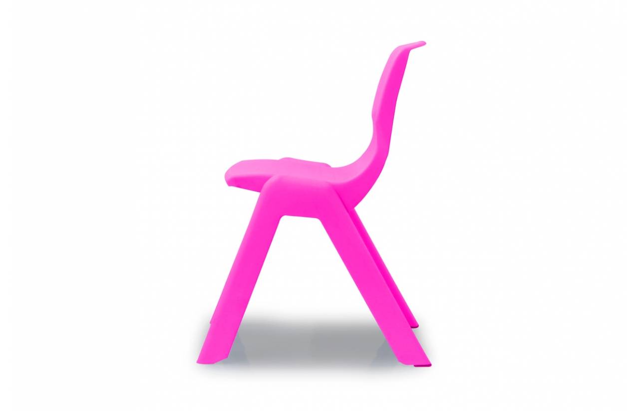 Jamara Kinderstuhl Smiley bis 100 KG pink, Baby-/Kinderstuhl, Kunststoff, Pink, 100 kg