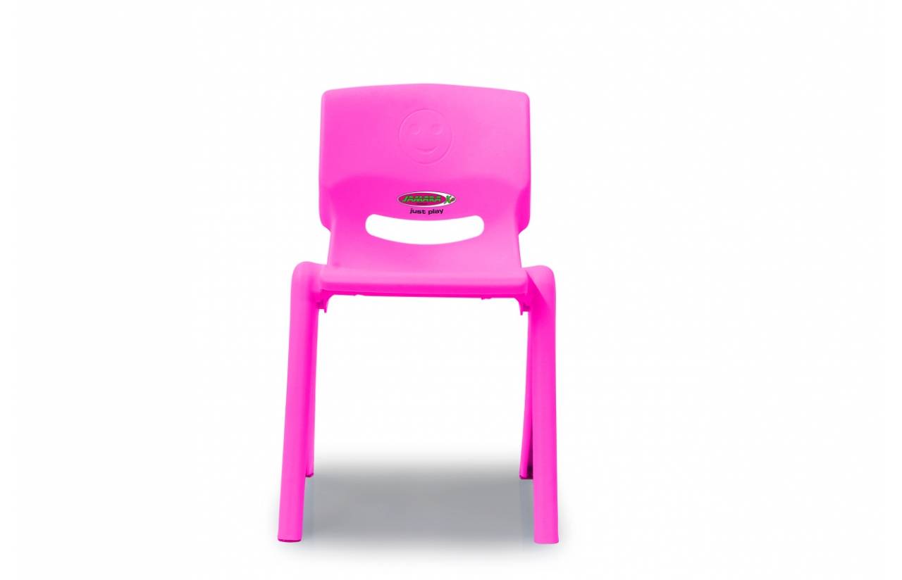 Jamara Kinderstuhl Smiley bis 100 KG pink, Baby-/Kinderstuhl, Kunststoff, Pink, 100 kg