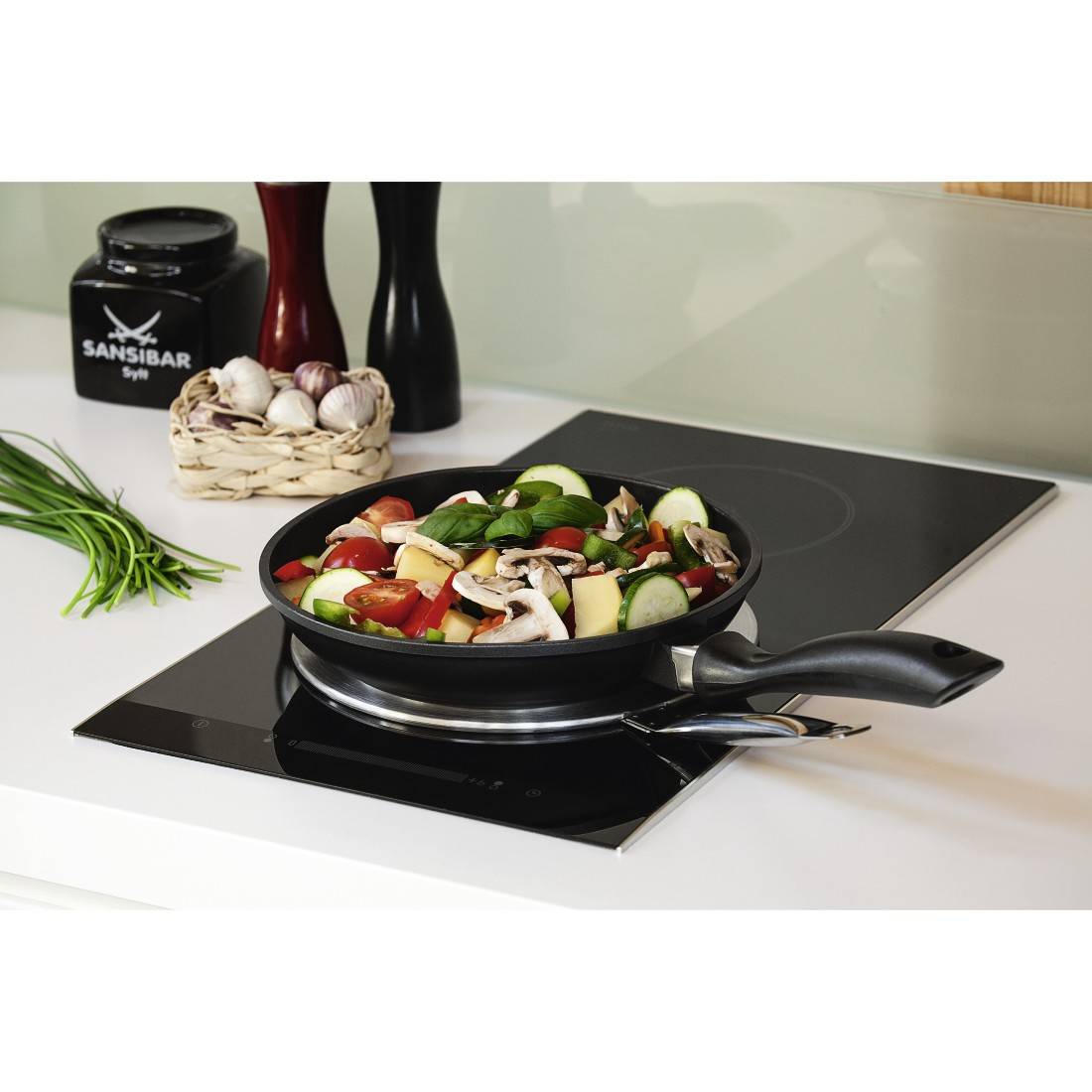 Xavax 00111396, Jede Marke, Silber, Metall, Induktion, 235 mm, 1 Stück(e)