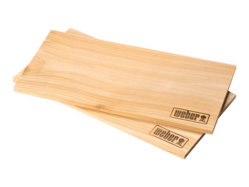 Weber - Grillplanke - für BBQ-Grill (Packung
